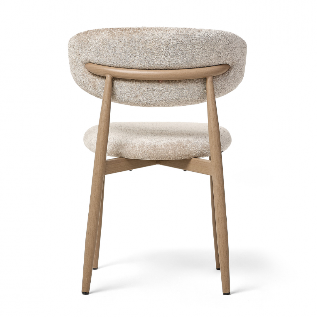 DL POLAR RABBITE Beige design Upholstered indoor chair